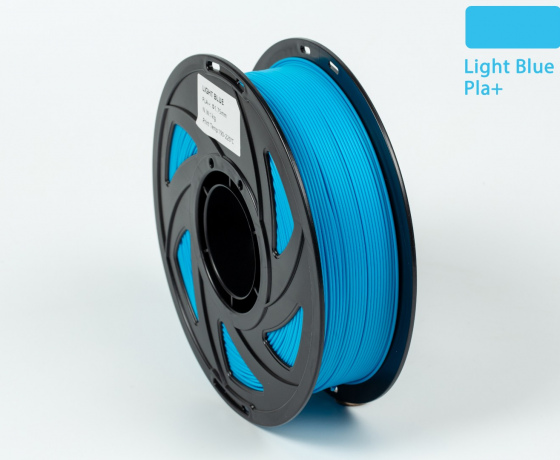 Фото 4 - Блакитний PLA Plus (ПЛА плюс) пластик філамент для 3D принтера 1кг, 1.75мм, 330м Filament
