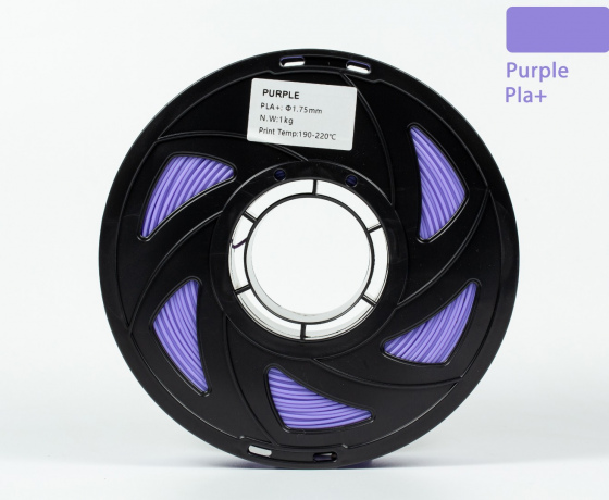 Фото 3 - Фіолетовий PLA Plus (ПЛА плюс) пластик філамент для 3D принтера 1кг, 1.75мм, 330м Filament
