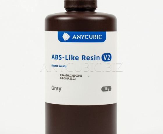 Фото 3 - Фотополимер Anycubic ABS-Like Resin V2 серый