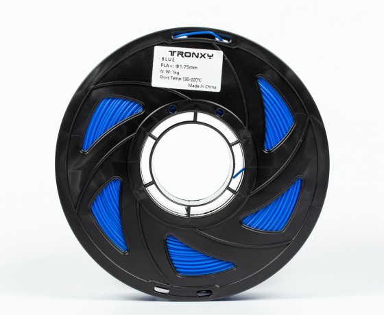 Фото 8 - Pla ПЛА філамент Синій PLA для 3D-друку 1,75 мм 1 кг. Тронксі