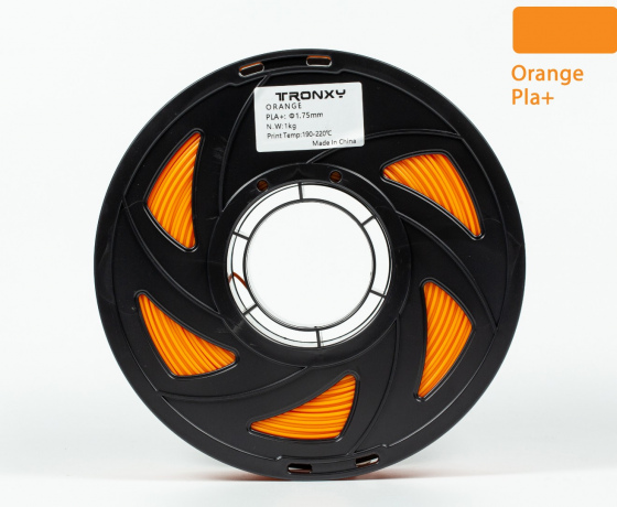Фото 6 - Помаранчевий PLA пластик Tronxy для 3D принтера 340m | 1 кг | 1,75 мм