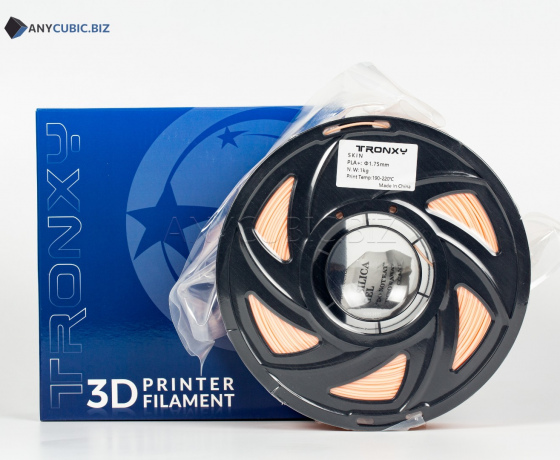 Фото 2 - Бежевий PLA пластик Tronxy для 3D принтера 340m | 1 кг | 1,75 мм