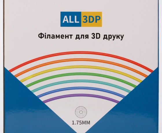 Фото 5 - Прозоро-синій пла плюс пластик для 3D принтера ✾1кг✾1.75мм