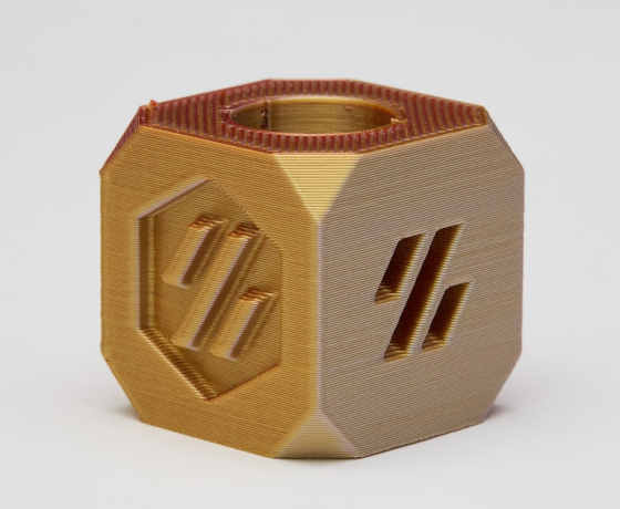 Фото 6 - Золотий Срібний Мідний Шовковий Пла Пластик | PLA SILK Gold Silver Copper 1кг | 1.75мм | 330м