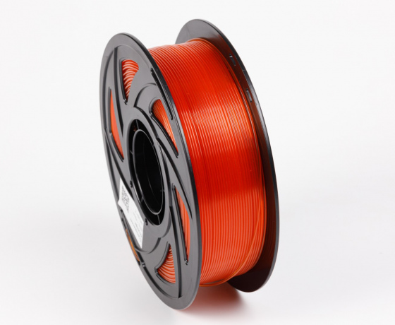Фото 4 - PETG Напівпрозорий Помаранчевий 1кг | 1.75мм | 330м