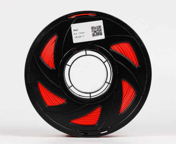 Фото 3 - Червоний PLA пластик для 3D принтера | Pla RAL 3020 traffic red 1кг | 1.75мм | 330м