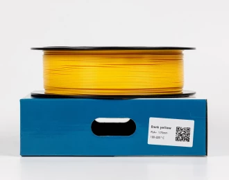 Темно-жовтий пла плюс пластик для 3D принтера ✪1кг✪1.75мм