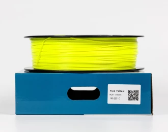 Жовтий Неоновый флуоресцентний пла плюс пластик для 3D принтера ☼1кг☼1.75мм