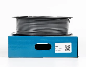 Сірий PLA пластик для 3D принтера | Pla RAL 7036 Platinum grey 1кг | 1.75мм | 330м